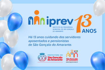 IPREV celebra 13 anos da sua criação. 