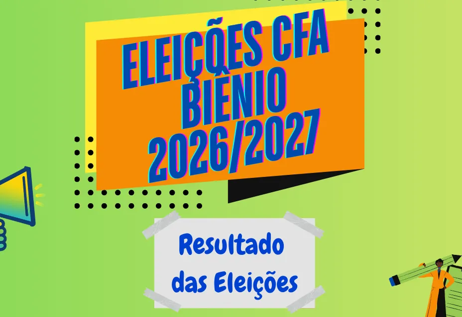 Resultado das Eleições CFA 2026/2027