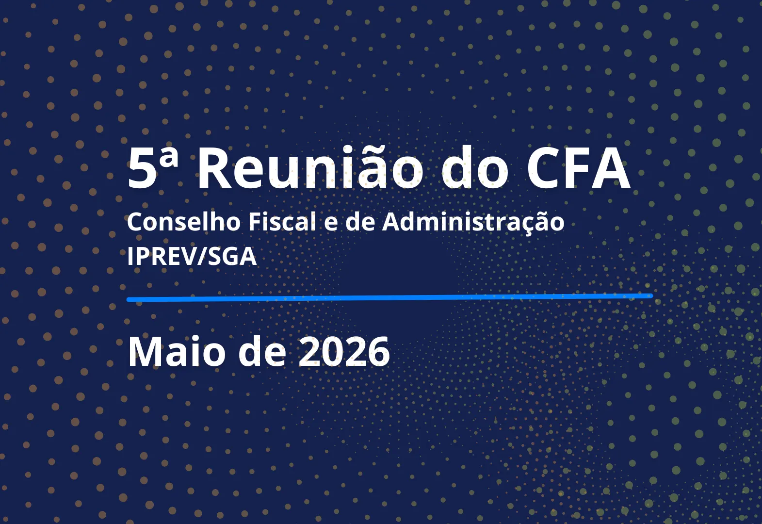 5ª Reunião do CFA